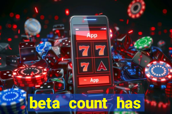 beta count has changed pt br